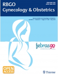 REVISTA BRASILEIRA DE GINECOLOGIA E OBSTETR&Iacute;CIA - 2019 VOL. 41 N&ordm; 05