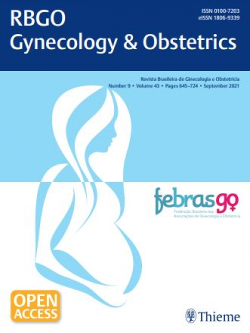 REVISTA BRASILEIRA DE GINECOLOGIA E OBSTETRÍCIA - 2021 VOL. 43 Nº 09