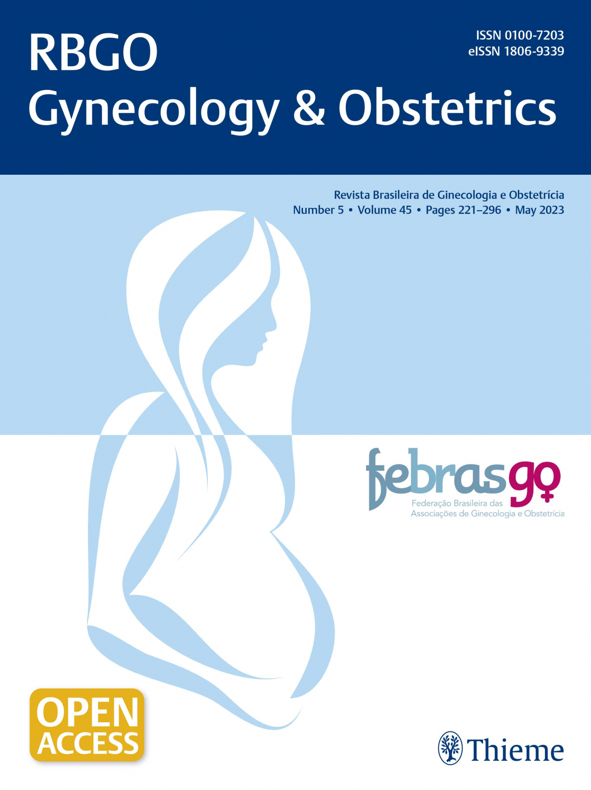 REVISTA BRASILEIRA DE GINECOLOGIA E OBSTETRÍCIA - 2023 VOL. 45 Nº 5