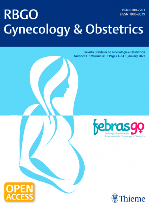 REVISTA BRASILEIRA DE GINECOLOGIA E OBSTETRÍCIA - 2023 VOL. 45  Nº 1