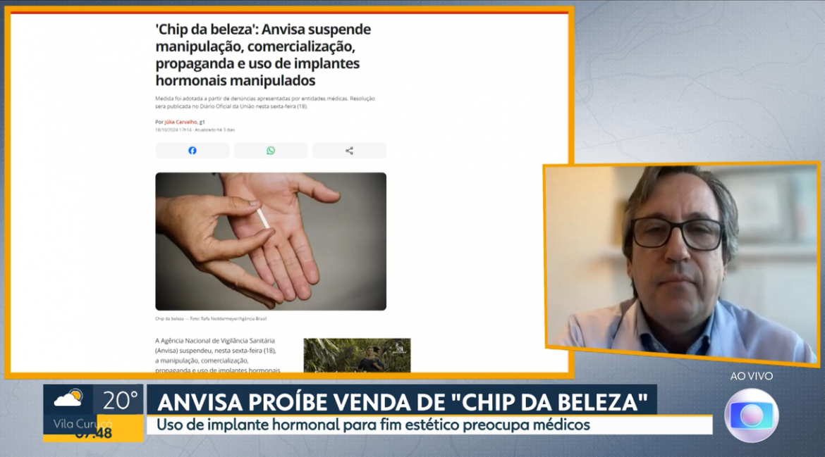Anvisa proíbe venda de &quot;chip da beleza&quot;