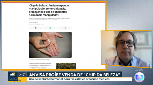 Anvisa proíbe venda de &quot;chip da beleza&quot;