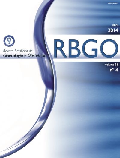 Revista Brasileira de Ginecologia e Obstetrícia – 2014 /Vol. 36 nº4