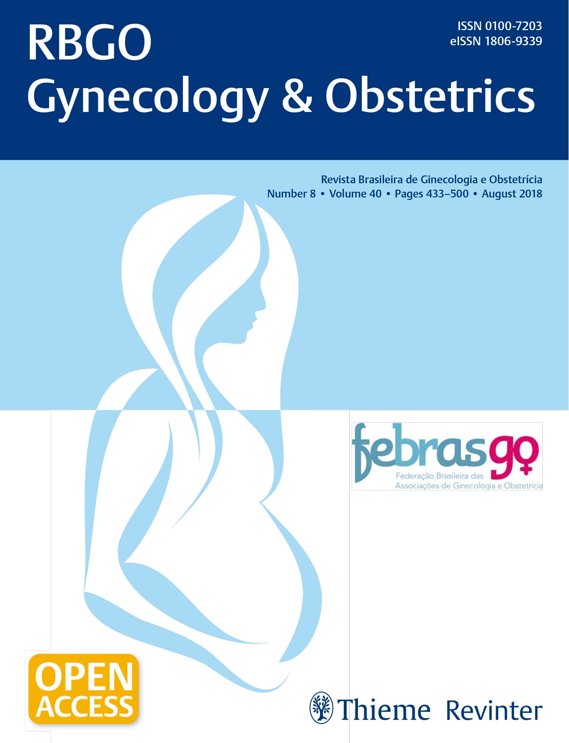 Revista Brasileira de Ginecologia e Obstetrícia – 2018 Vol. 40 n°08