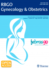 REVISTA BRASILEIRA DE GINECOLOGIA E OBSTETRÍCIA - 2023 VOL. 45 Nº 3