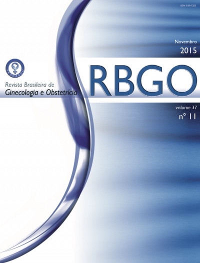 Revista Brasileira de Ginecologia e Obstetrícia – 2015 / Vol. 37 n°11