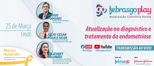 Febrasgo Play Especial Mar&ccedil;o Amarelo