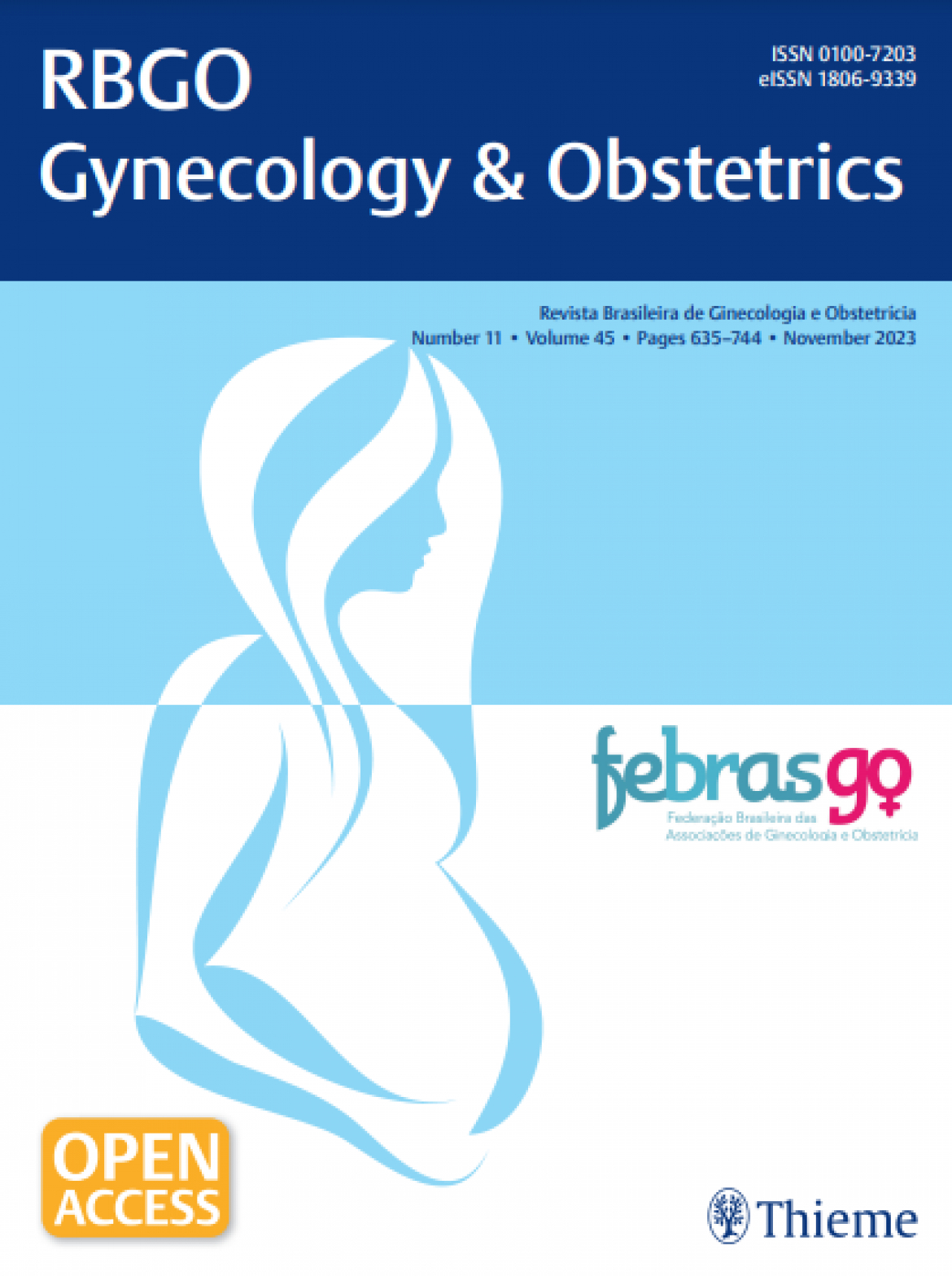 REVISTA BRASILEIRA DE GINECOLOGIA E OBSTETRÍCIA - 2023 VOL. 45 Nº 11