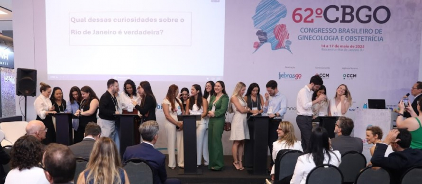 Tempo bom e muitos debates científicos neste segundo dia do 62º CBGO