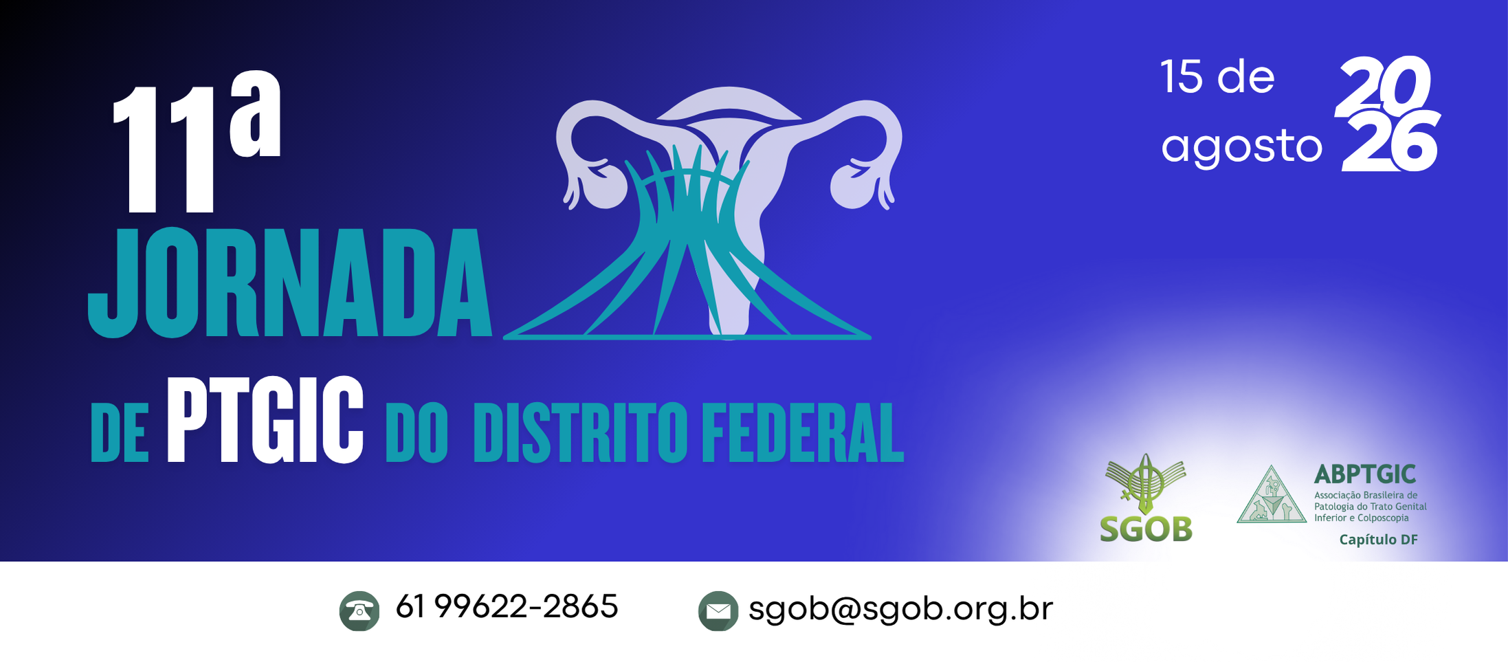 Banner 11ª Jornada de Patologia do Trato Genital Inferior e Colposcopia do Distrito Federal
