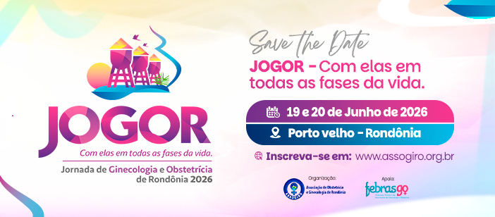 Banner Jornada de Ginecologia e Obstetrícia Rondoniense 2026